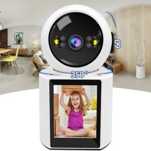 Close-up of Milicam DualView Camera with color night vision for enhanced security